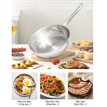 CHẢO INOX LIỀN KHỐI SUNHOUSE HEALTHY IN24M7E