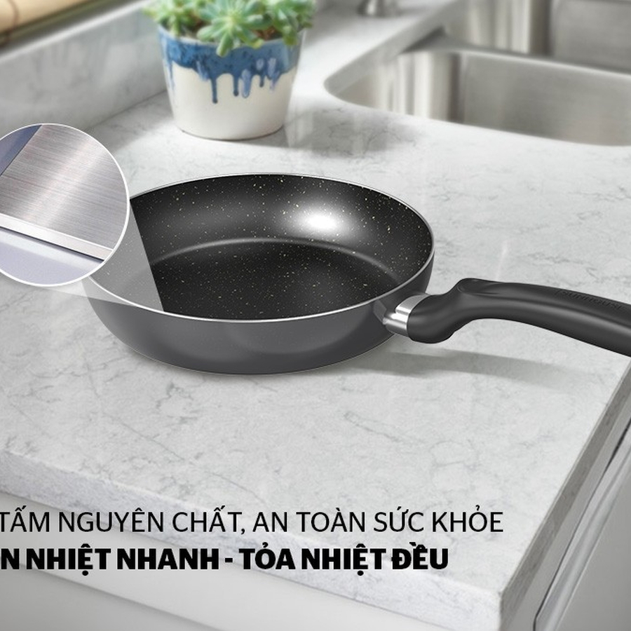 CHẢO CHỐNG DÍNH SUNHOUSE CT28 PLUS