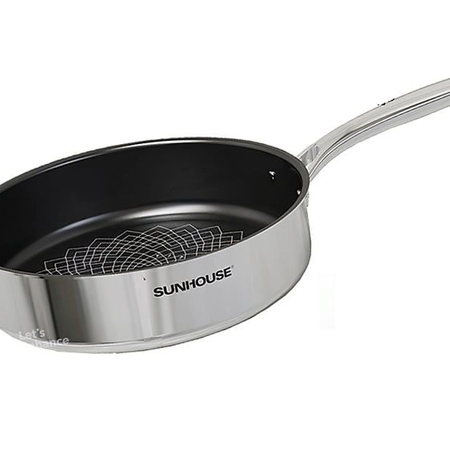 CHẢO INOX 3 LỚP ULTRA TITANIUM SUNHOUSE STI26M