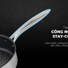 CHẢO INOX 3 LỚP ULTRA TITANIUM SUNHOUSE STI26M