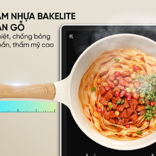 CHẢO PHỦ SỨ AN TOÀN ĐÁY TỪ SUNHOUSE HEALTHY SBDS20/24/26/28MC