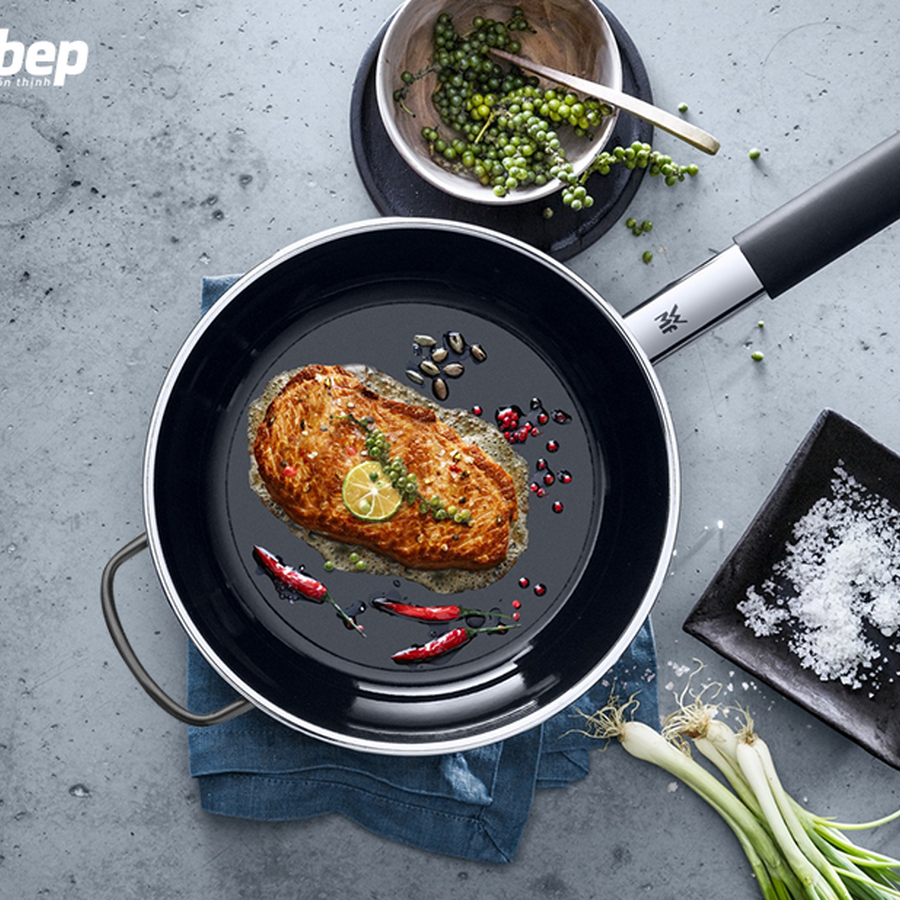 CHẢO CHỐNG DÍNH WMF FUSIONTEC BLACK 28CM 0520655291