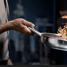 CHẢO THÉP  WMF GOURMET PLUS 24CM 0728246031