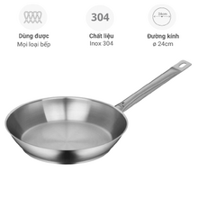 CHẢO THÉP  WMF GOURMET PLUS 24CM 0728246031